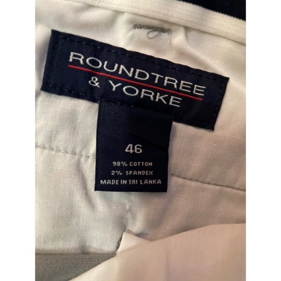 Roundtree Yorke Casuals Shorts Mens 46 Used Gray - Picture 14 of 15